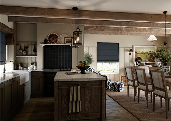 Montierre, Nightfall Black - Roman Blind - Image 6